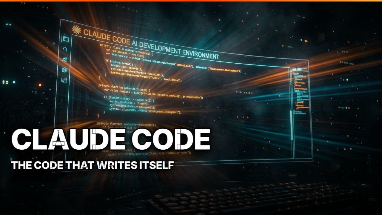 Claude Code interface showing AI writing code in terminal