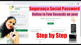 How Can Apply Segurança Social Password Online Step by Step || NISS Password Apply Online 2023 screenshot 3