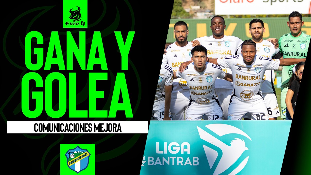 🔥 COMUNICACIONES GANA, GUSTA Y GOLEA ⚽🎉#futbol #guatemala #comunicaciones #liga #concacaf #victoria