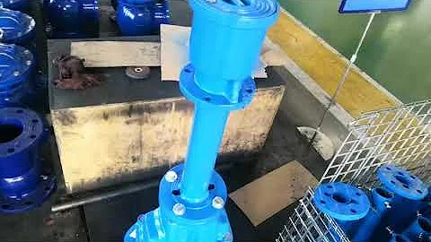 178.6USD--DN200 PN16,gate valve Underground buried, extended extension rod, opening indicator