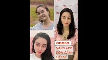 Combo Nâng mũi PERFECT DFORM + Cắt mí ELITE EYES + Độn Cằm | Thẩm Mỹ DrD