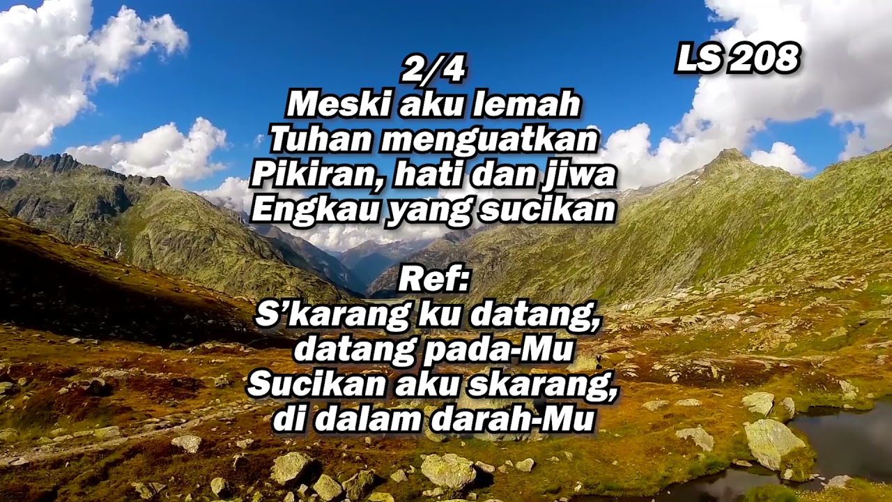Lagu Sion No. 208 | SuaraMu Ku Dengar