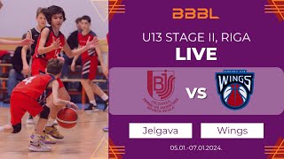 Jelgavas BJSS vs BC Wings | BBBL boys U13