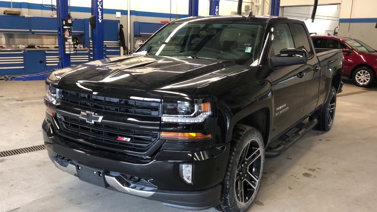 2018 Chevrolet Silverado 1500 LT Z71 Double Cab Black Roy Nichols