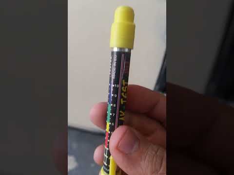 قلم قياس دهان السيارات