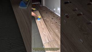 Installing Wood-Look Tile FASTER With This Pro Leveling Trick!