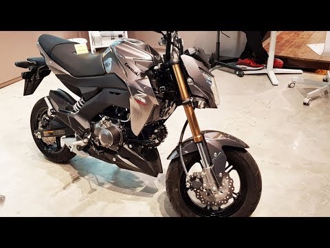 Kawasaki Z125 PRO METALLIC GRAPHITE GRAY