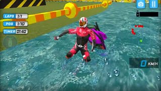 Power Boat Racing-3d Android Game Play screenshot 5