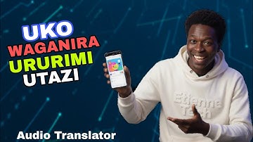 Uko Waganira URURIMI Utazi Kuri WHATSAPP Voice Translator ( Tutorial Step by step)