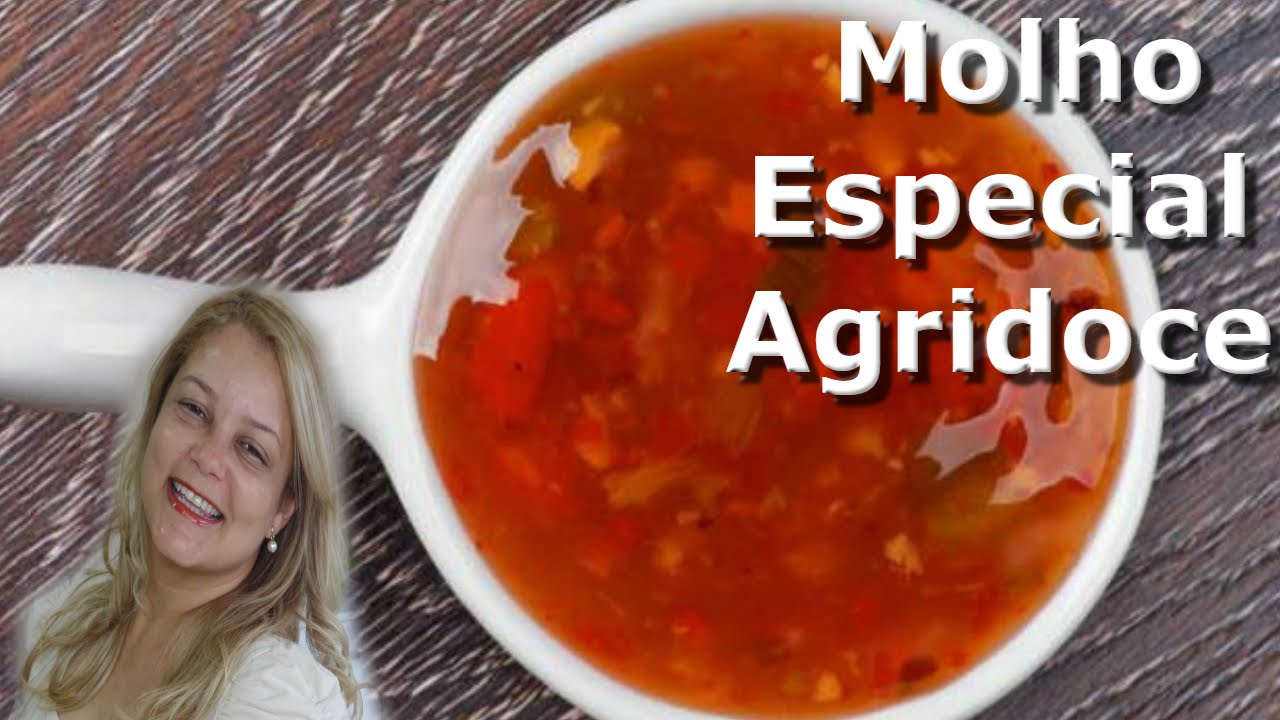 Receita Molho Especial Agridoce Como fazer? YouTube Receita Molho Especial Agridoce Como fazer? YouTube