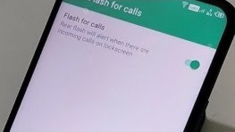 incoming call flash light  in infinix Hot 10, call flashlight enable disable kaise kare