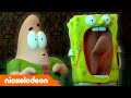 Лагерь «Коралл»: Детство Губки Боба | Очень страшная ночь в лагере! l Nickelodeon