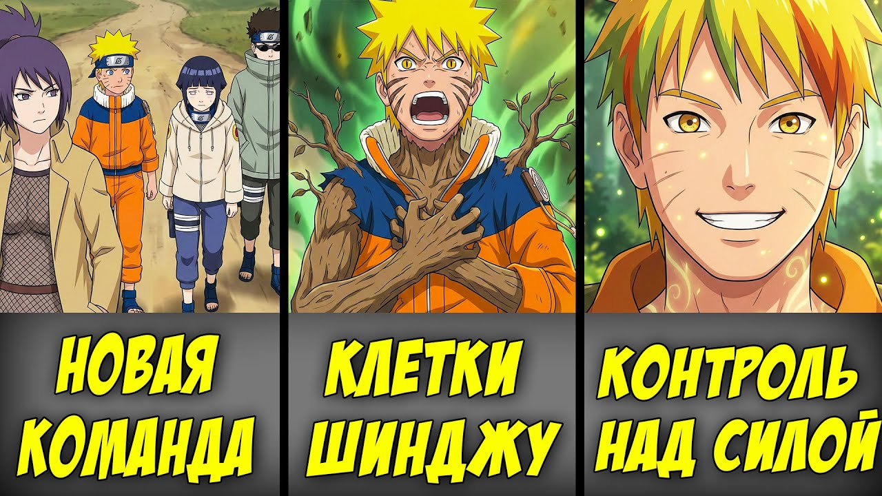 Что если бы Наруто родился с клетками Шинджу и мог создавать собственное Божественное Древо?