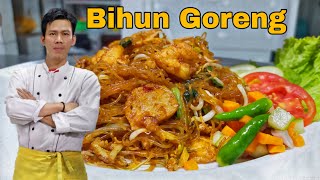 Bihun goreng | style restaurant || ala Nanang kitchen