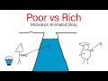 Poor vs rich  sad reality  motivation stories