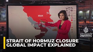 Explainer Why Iran Closing The Strait Of Hormuz Matters