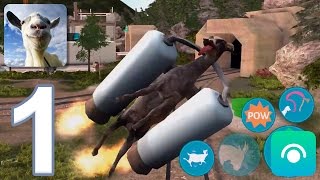 Goat Simulator - Gameplay Walkthrough Part 1 - Goatville (iOS, Android)