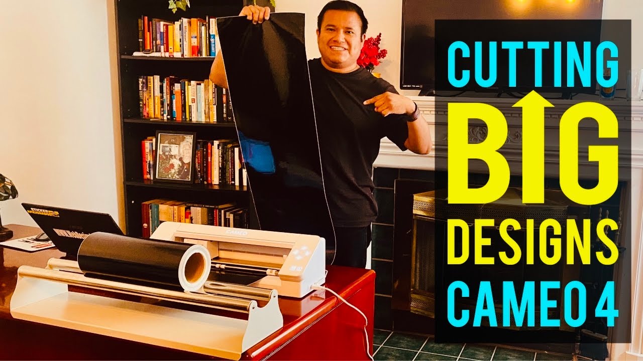 How to make big cuts with cameo 4