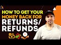 How To Get Money Back & Deal with Amazon FBA Returns / Refunds