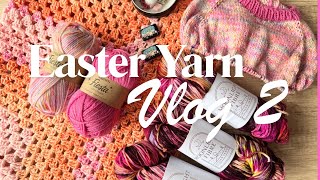 Cosy Easter Yarn Vlog 🧶🐣 | Knitting, Coffee Cake Dates & Spring Adventures