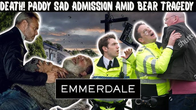 Emmerdale: Paddy's Sad Admission Amid Bear death Tragedy - YouTube