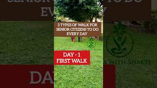 3 types of walks for senior citizens Day 1- Backward or reverse walking technique -  Research Based