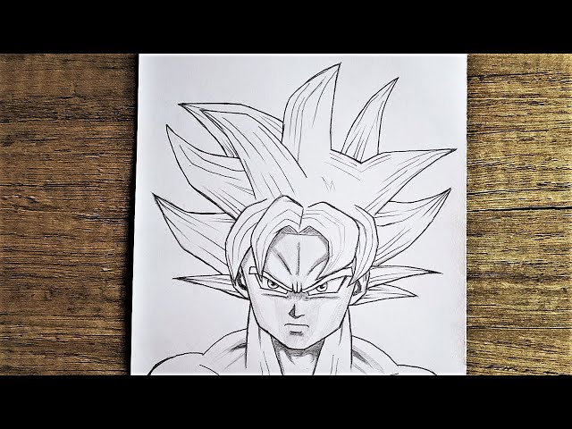 Son Goku Instinto Superior ✍️ ] - Pt.1 SketchBook