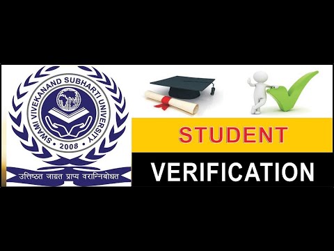 Subharti University Student Verification