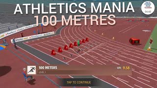 Athletics Mania - 100 Metres Race Practice