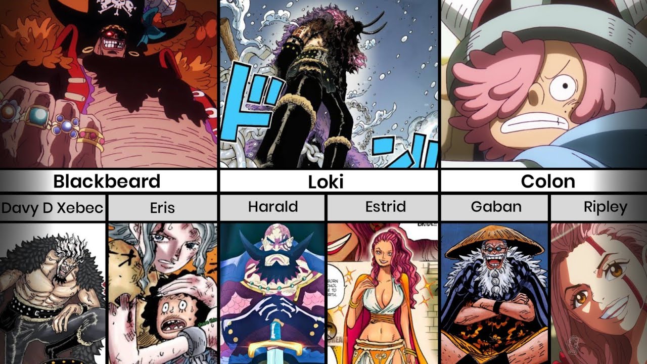 Every One Piece Character And Their Parents 🧑‍🧑‍🧒