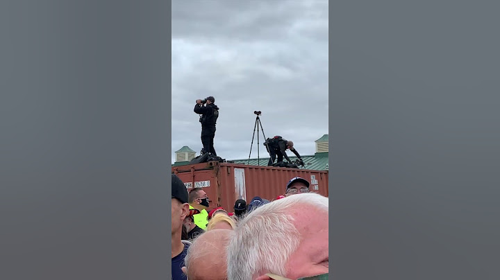 Trump's Snipers Right Before the Shot!