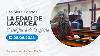 LA EDAD DE LAODICEA: CRISTO FUERA DE LA IGLESIA| Tabernáculo La Voz de Dios | HNO. ROSEMBEK CASTILLO