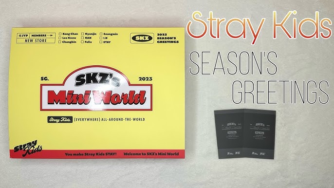 [STRAY KIDS] 2023 Season's Greetings [SKZ'S Mini World] 4 CUT Photo