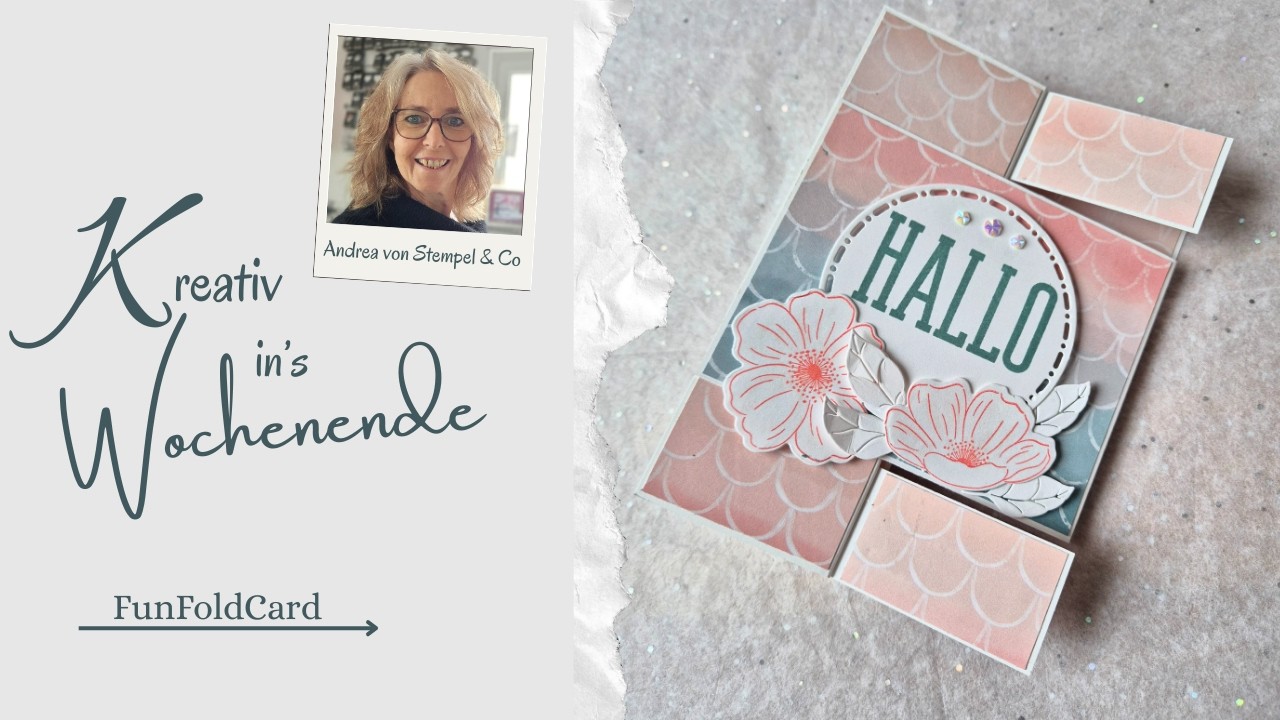Kreativ ins Wochenende FunFoldCard