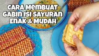 Resep Kue Gabin Isi Sayuran