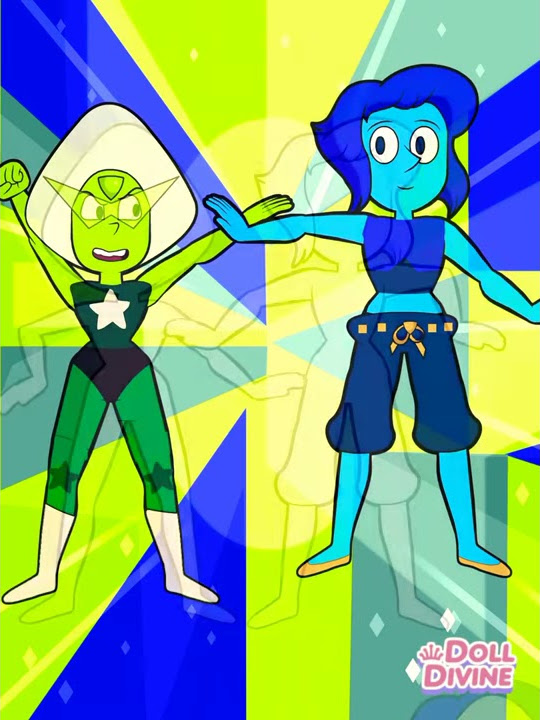 Lapis And Peridot Fusion on Gemsona Maker (Turquoise) - YouTube