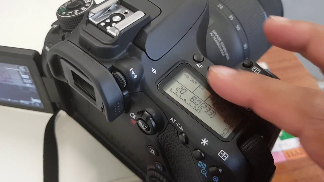 canon 80d shutter count online