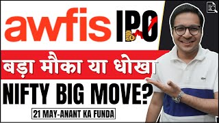Awfis Space Solutions IPO - Apply or avoid? | Awfis Space Solutions IPO | Nifty big move-21/5/2024