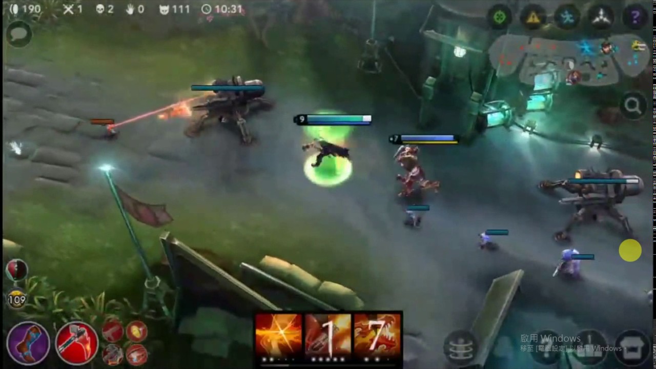 Vainglory game play   RANK-Aramy druid  Iam TAKA