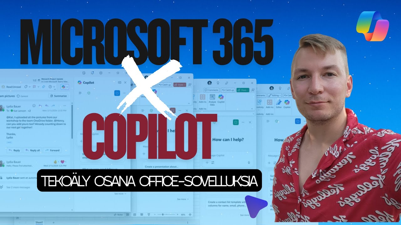 Copilot Chat saapuu Microsoft 365 -sovelluksiin (ilmaiskäyttäjät) - YouTube