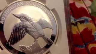 Silver Stack Showcase #3: MS70 2011 Silver Kookaburra @MrMonkeySwag96