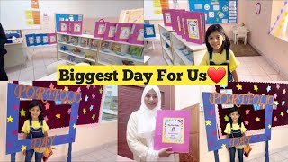 A Big Portfolio Day In School Of Our Daughter😍 |Al Waha International School Jeddah@Kiranabaid