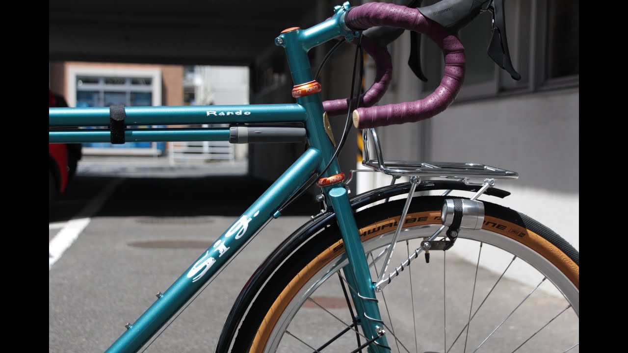 Introducing a custom painted all-weather commuter bike - YouTube