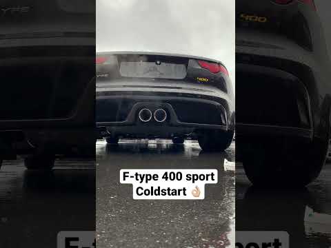 F-type 400 Sport Coldstart And Revs! Subscribe!