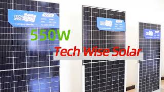 Techwise Solar Panels High-Efficiency Solutions For Your Home