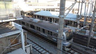 12/10/2024 Japan Railways Yokosuka Line: E217 Series Y-129+Y-30 Set at Tsurumi