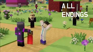 Dinnerbone Screams Llama [ALL ENDINGS]