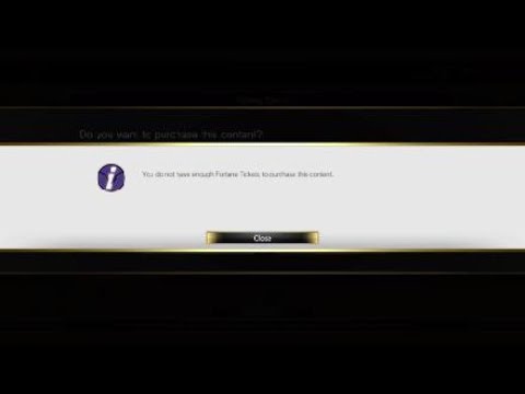 Fighting Chance Trying to Get "No Escape" Balrog Outfit with Fortune Tickets SFVAES4