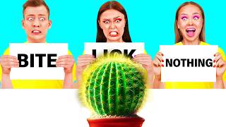 Bite, Lick or Nothing Challenge | Kitchen War by TeenTeam Challenge