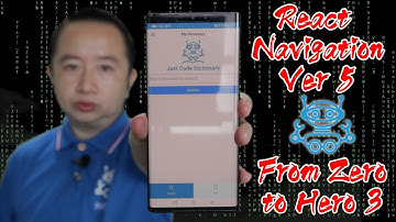 How to use React Native Navigation 5 - From Zero to Hero 3